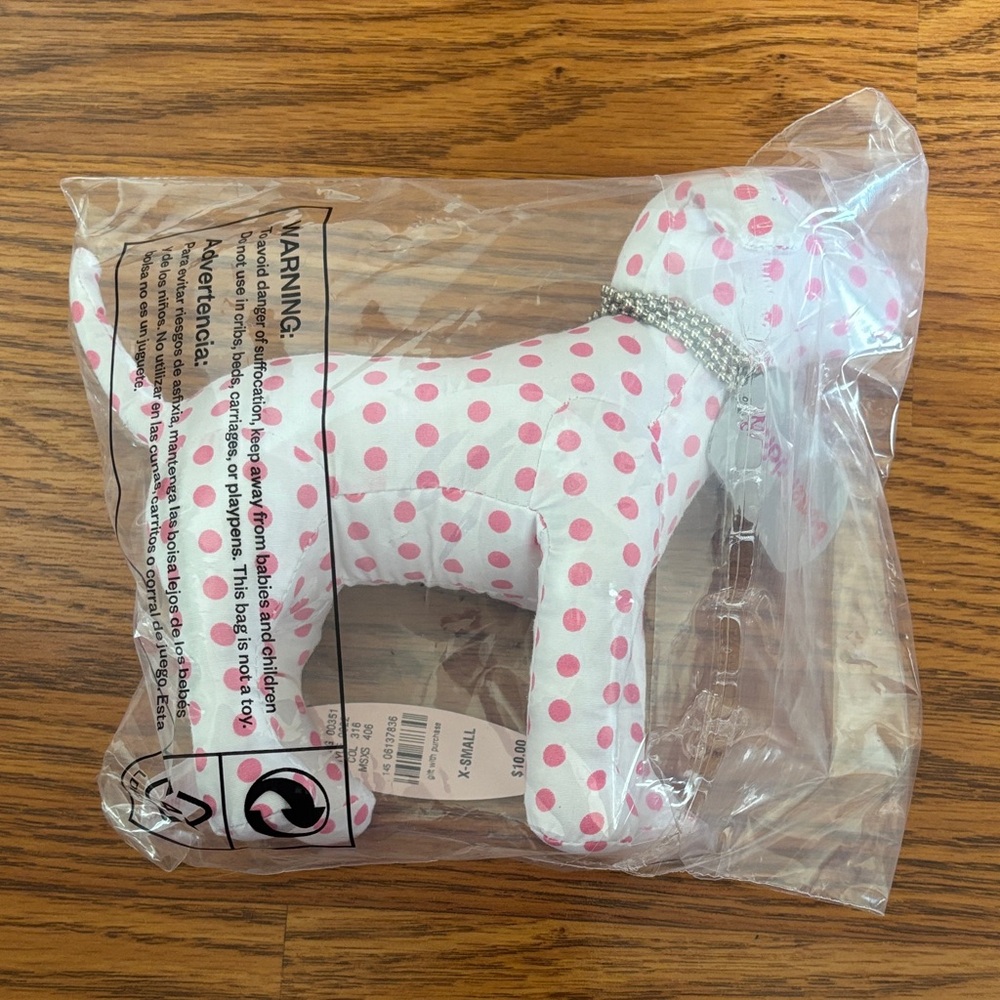 Victoria’s Secret PINK June 2004 pup with “PuppyOrDog.com” tag